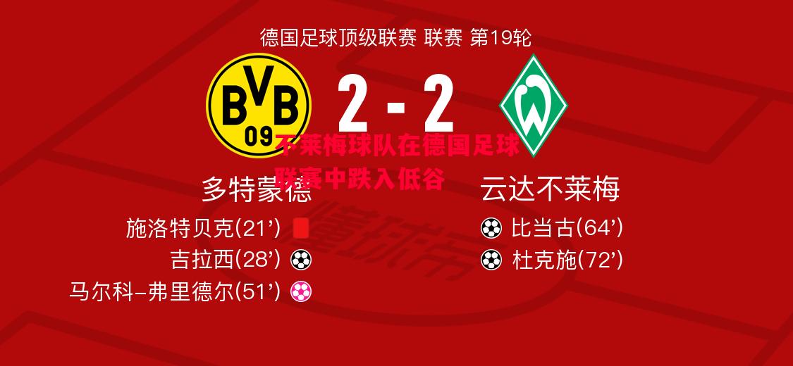 德信体育app下载-不莱梅球队在德国足球联赛中跌入低谷-第1张图片-德信体育 德信体育app下载-不莱梅球队在德国足球联赛中跌入低谷-第1张图片-德信体育