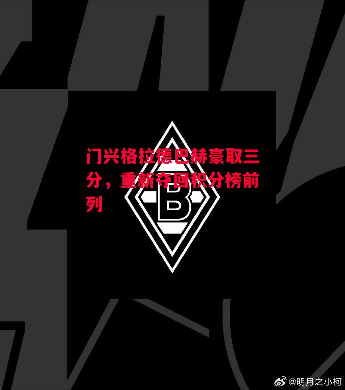 德信官网下载-门兴格拉德巴赫豪取三分,重新夺回积分榜前列-第2张图片-德信体育 德信官网下载-门兴格拉德巴赫豪取三分,重新夺回积分榜前列-第2张图片-德信体育