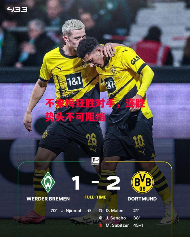 德信体育-不来梅狂胜对手,连胜势头不可阻挡-第1张图片-德信体育 德信体育-不来梅狂胜对手,连胜势头不可阻挡-第1张图片-德信体育